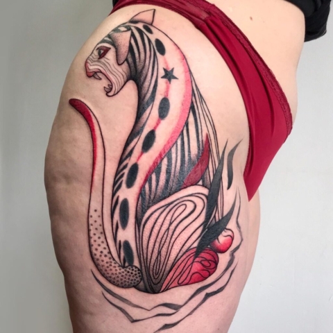 wilcza jagoda tattoo bosko poznań studio tatuażu tatuaże